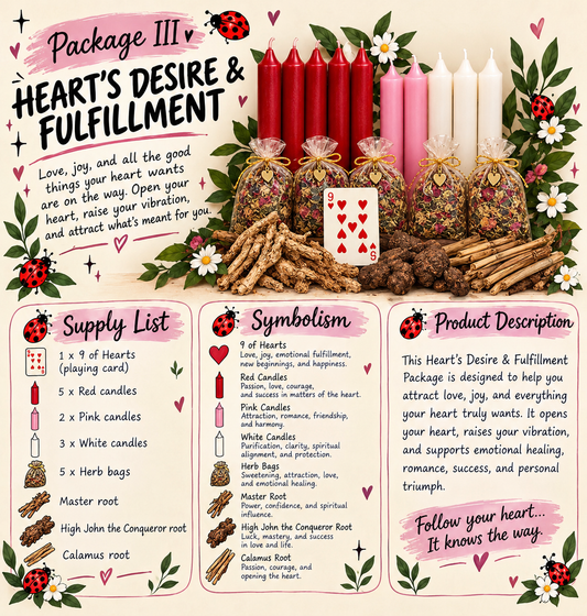 ❤️Package III — Heart’s Desire & Fulfillment